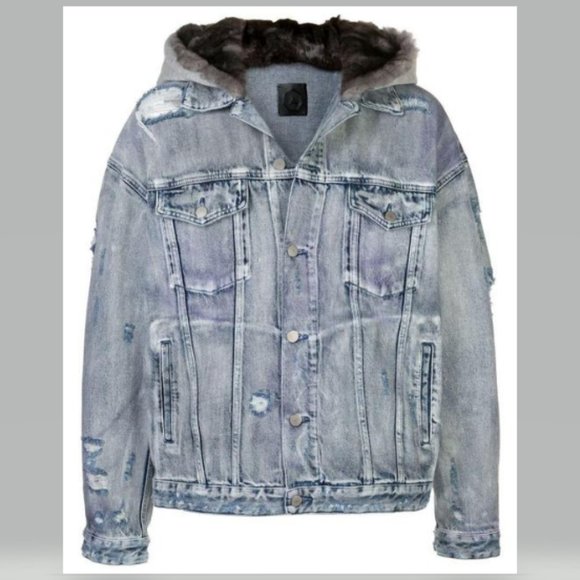 Alchemist Lost Highway Trucker Jacket Size XXL Made in Italy NWOT - Picture 6 of 16